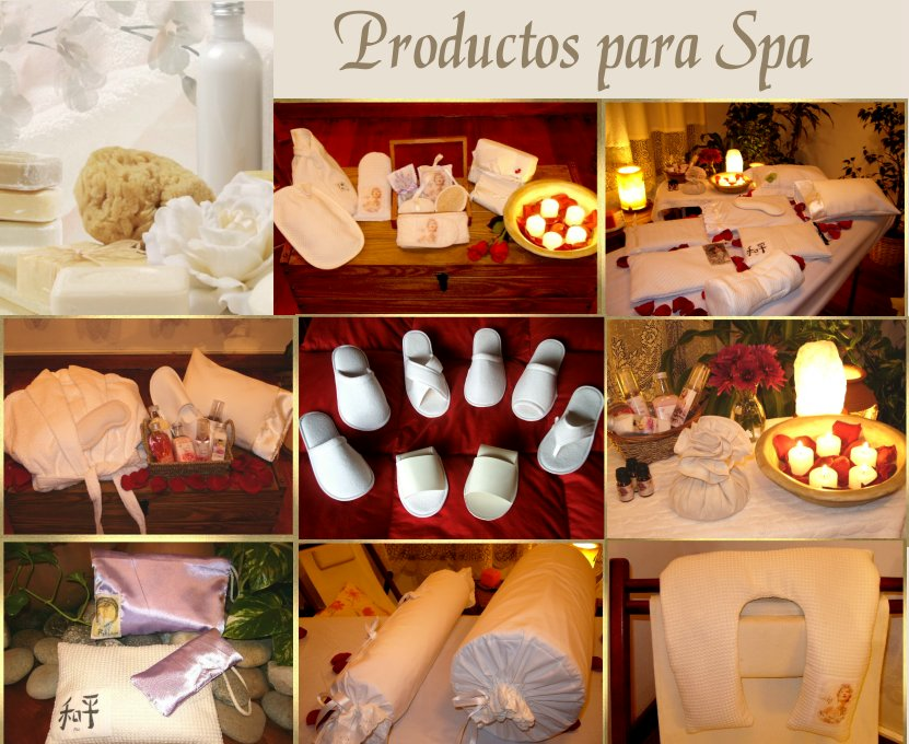 1) Productos y artículos para SPA
