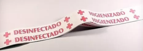 12) Fajas desinfectado anchas 5 cm x 5000 unidades