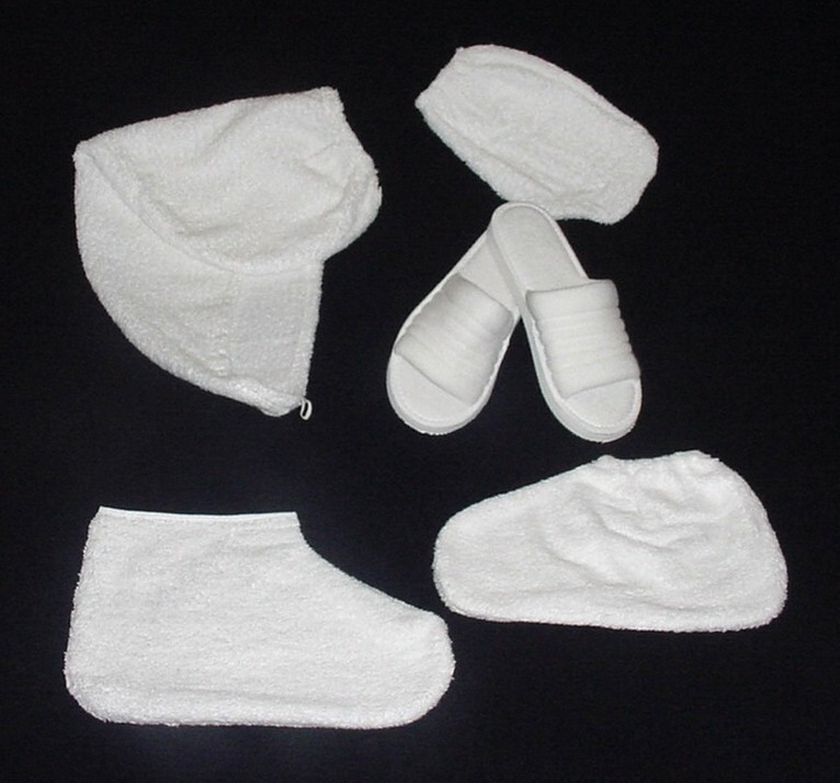 15) Accesorios en toalla para SPA