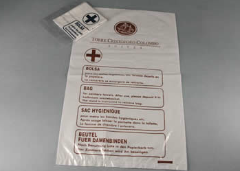 9) Bolsa Sanitaria con logo